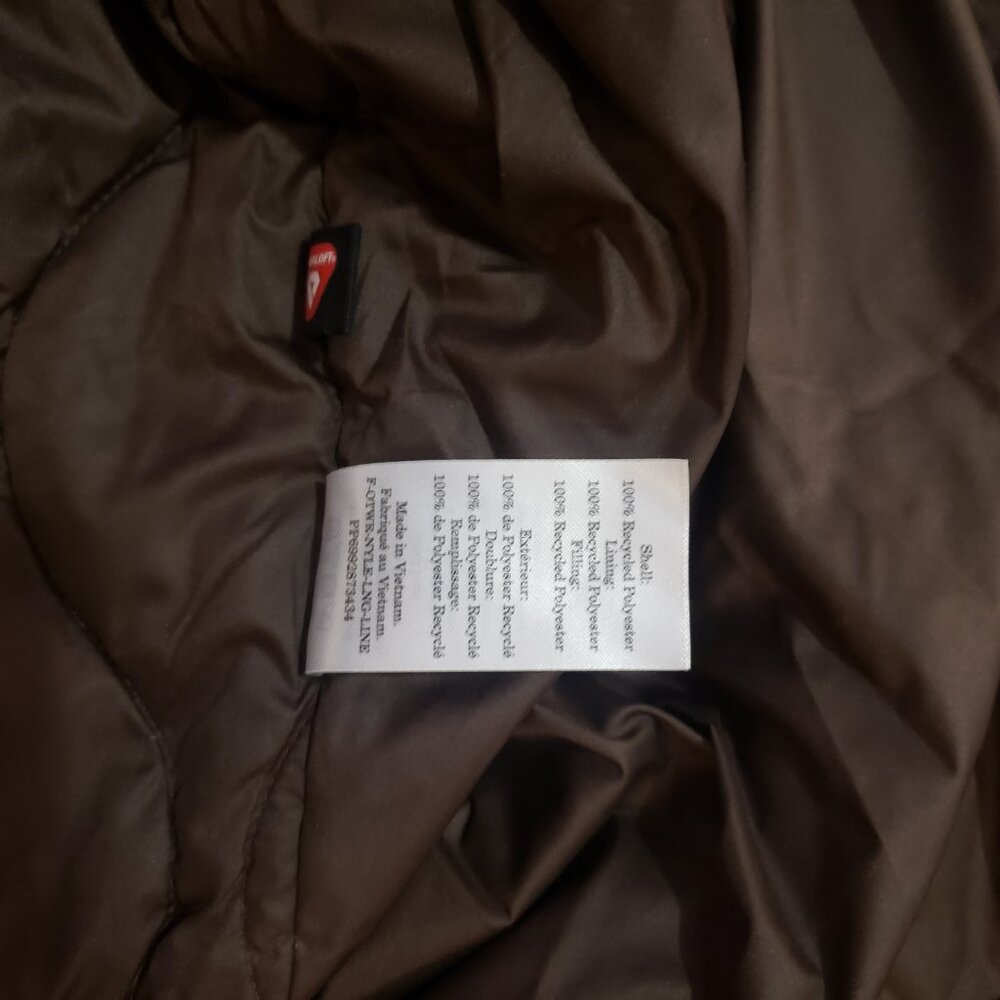Everlane Brown Renew Quilted Liner Zipper Jacket - Picture 7 of 8